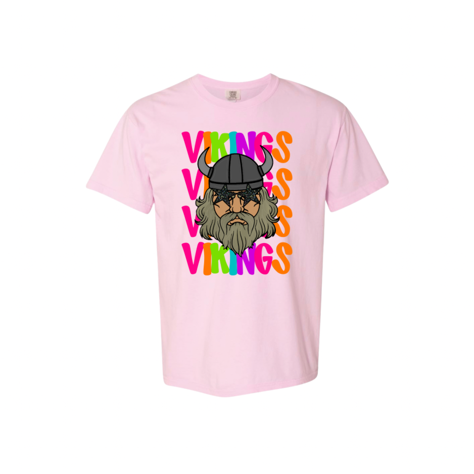 Vikings Stars Comfort Colors Tee