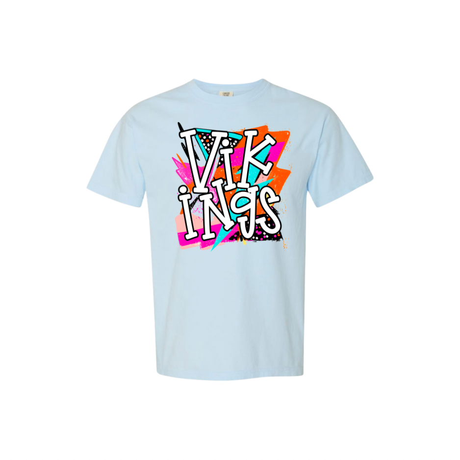 Vikings Bolt Comfort Colors Tee