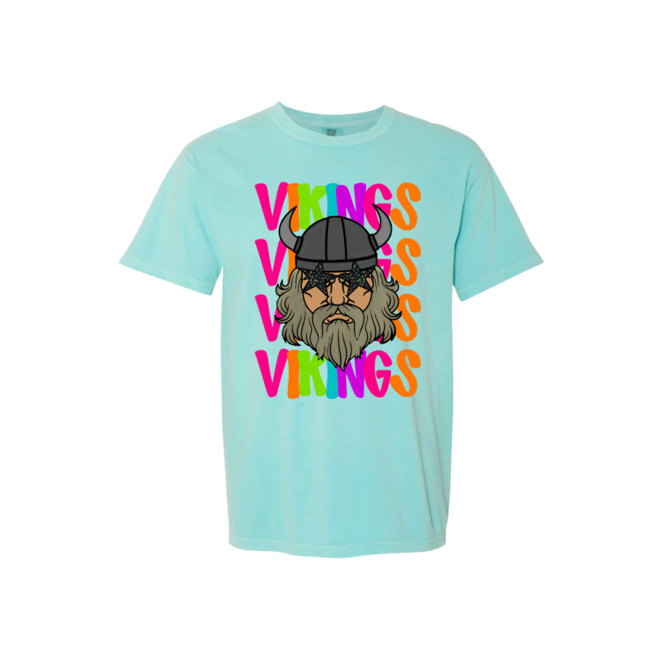 Vikings Stars Comfort Colors Tee